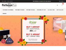 Tablet Screenshot of perfumesplus.net